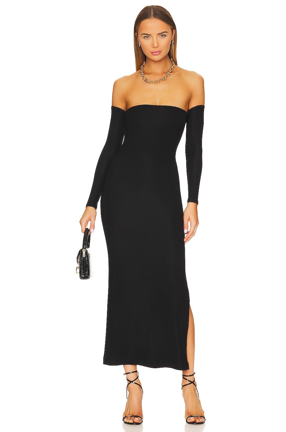 

Платье Lama Jouni Off Shoulder, черный