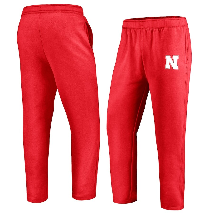 

Спортивные брюки Fanatics Branded Nebraska Huskers, алый