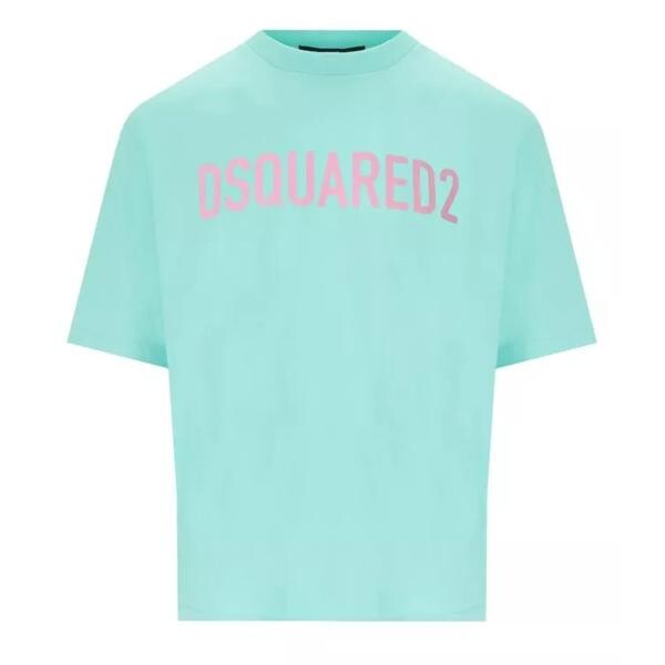 

Футболка loose fit t-shirt Dsquared2, зеленый