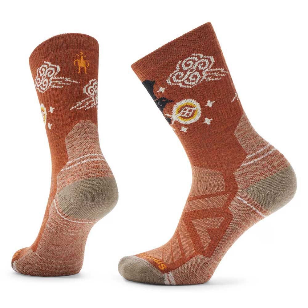 

Носки Smartwool Hike Light Cushion New AOTO 2 Crew Half, коричневый