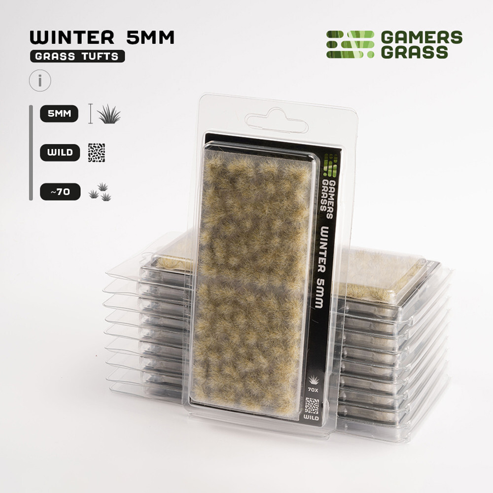 

Аксессуары Gamers Grass Gamers Grass Tufts: Winter - Wild 5mm