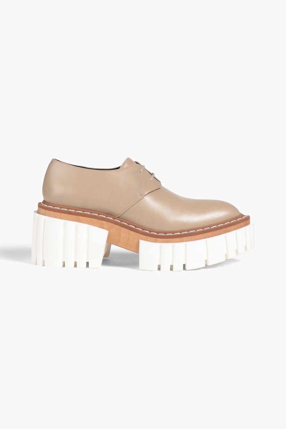 

Броги из искусственной кожи Stella Mccartney, светло-коричневый