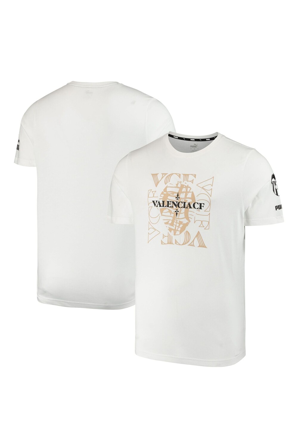 

Футболка Valencia FtblCore с графическим рисунком Puma, белый
