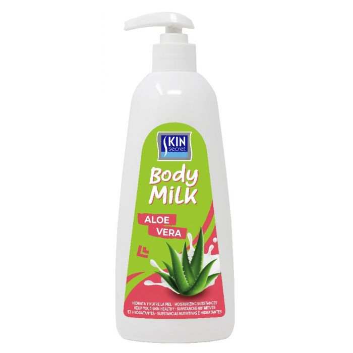 Молочко для тела Loción Corporal Body Milk Skin Secret, Aloe липидовосстанавливающий лосьон для тела icon skin atopiderm barrier face