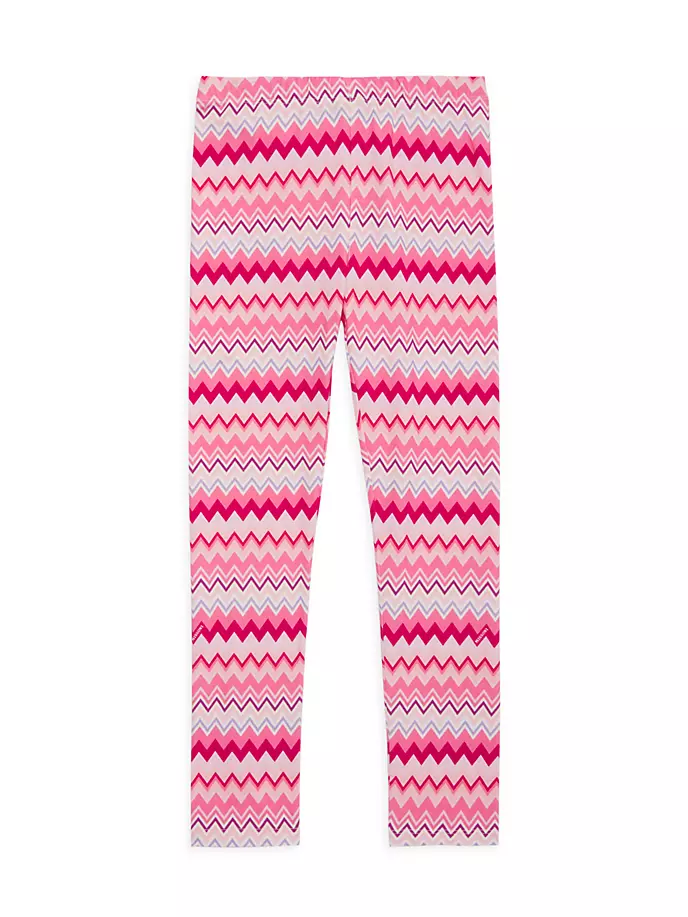 

Леггинсы с шевроном для маленьких девочек и девочек Missoni, мультиколор