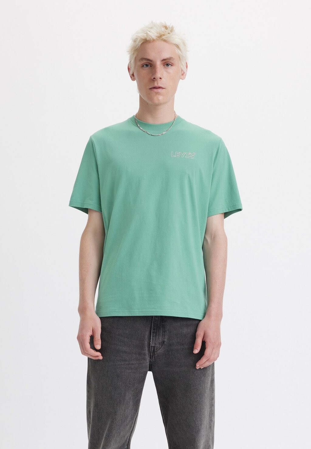 

Футболка с принтом RELAXED FIT TEE Levi's, зеленый