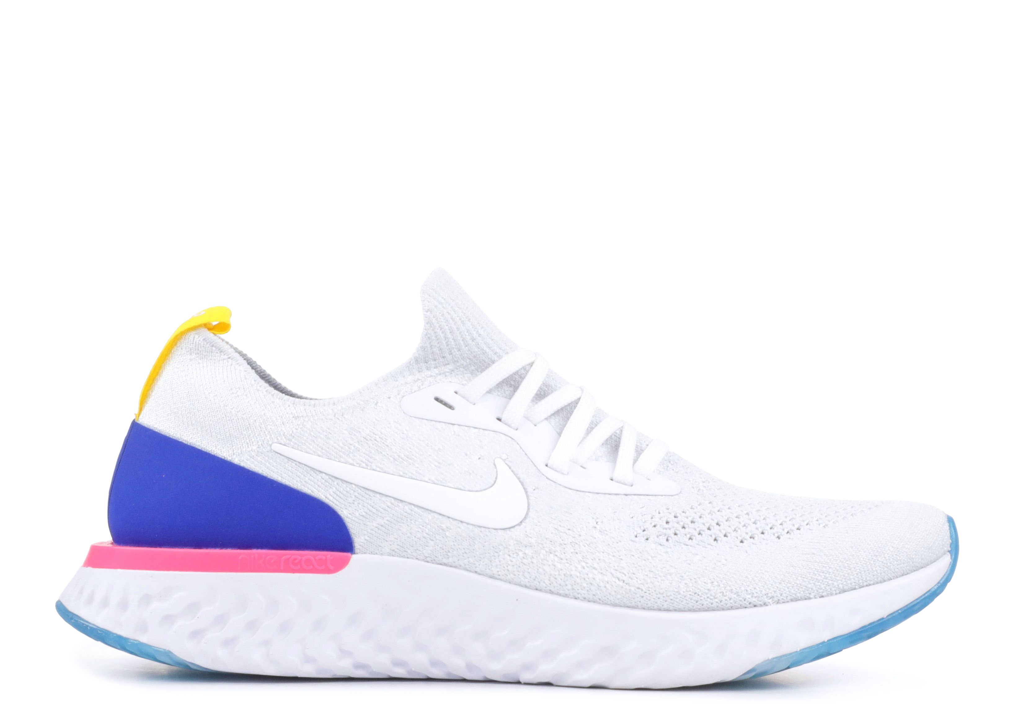 Кроссовки Nike Wmns Epic React Flyknit 'Og', белый nike epic react flyknit women s rhea braided flying woven running shoes size 36 40