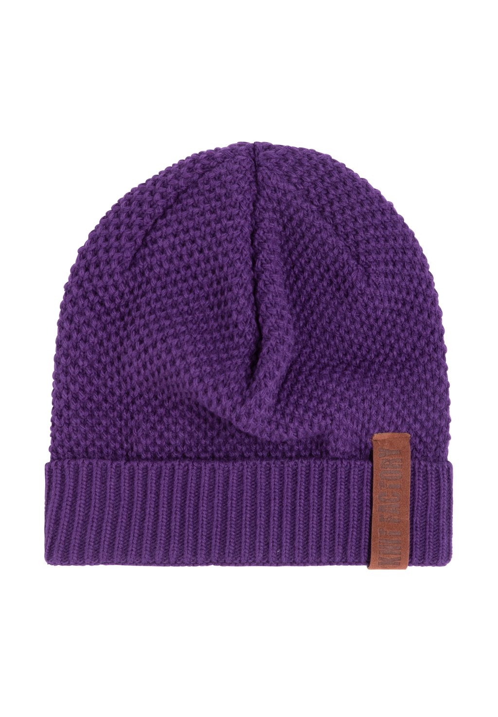 Шапка JAZZ Knit Factory, цвет purple