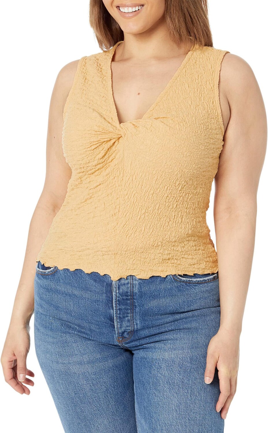 

Топ из цветной капусты Madewell, цвет Sundried Wheat