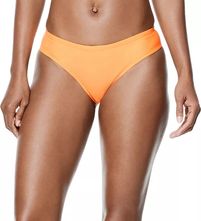 Женские однотонные плавки бикини в стиле хипстер Speedo, оранжевый