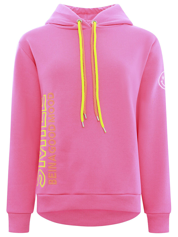 

Толстовка Zwillingsherz Hoodie Doppelkordel Smile, розовый