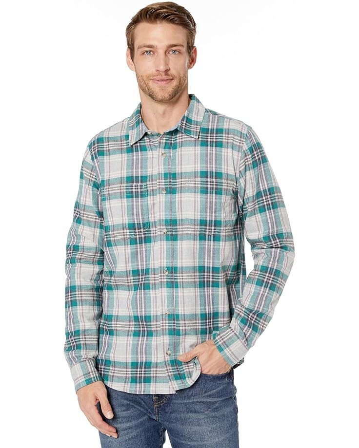 

Рубашка Toad&Co Flannagan Long Sleeve Shirt, серый