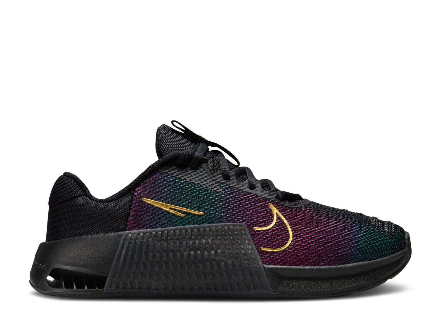 

Кроссовки Nike Wmns Metcon 9 Premium 'Black Fireberry Gold', черный