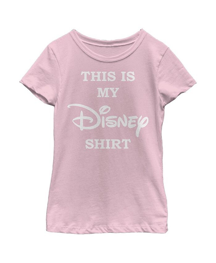 

Детская футболка Girl’s This is my Disney Shirt Disney, розовый