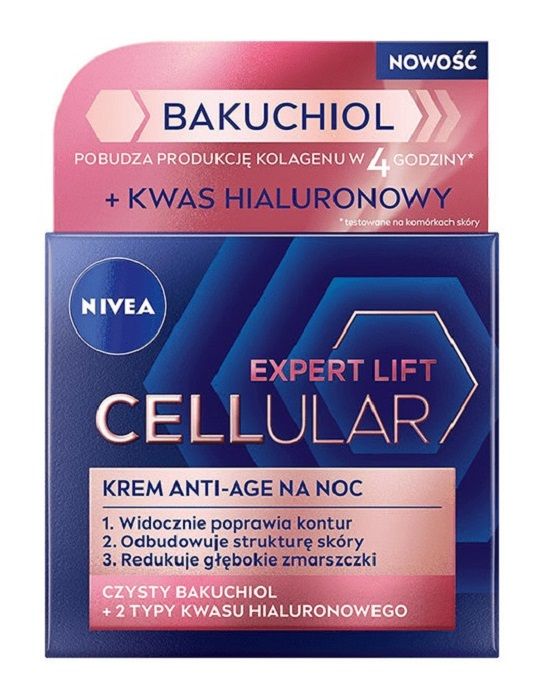 цена Nivea Cellular Expert Lift крем для лица на ночь, 50 ml