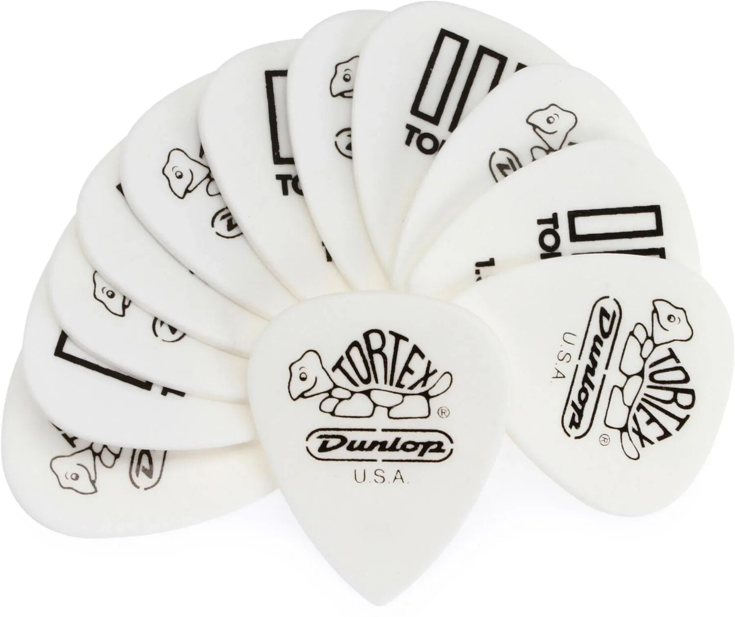

Медиаторы для гитары Dunlop Tortex TIII — 1,50 мм, белые (12 шт.)