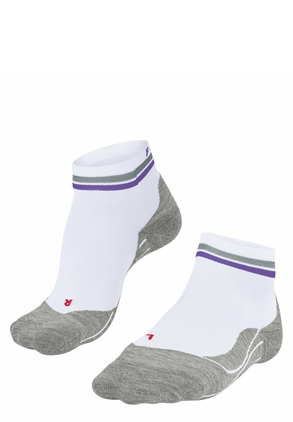 Спортивные носки RU4 ENDURANCE SHORT REFLECT FALKE, цвет white neon red