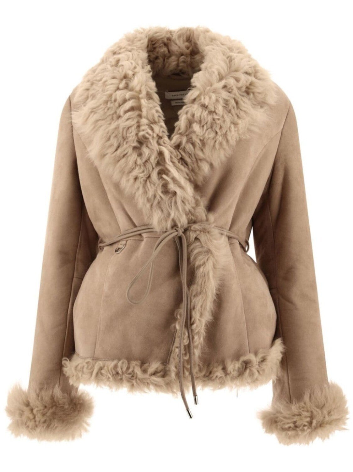 

Saks Potts куртка из мха, нейтральный цвет
