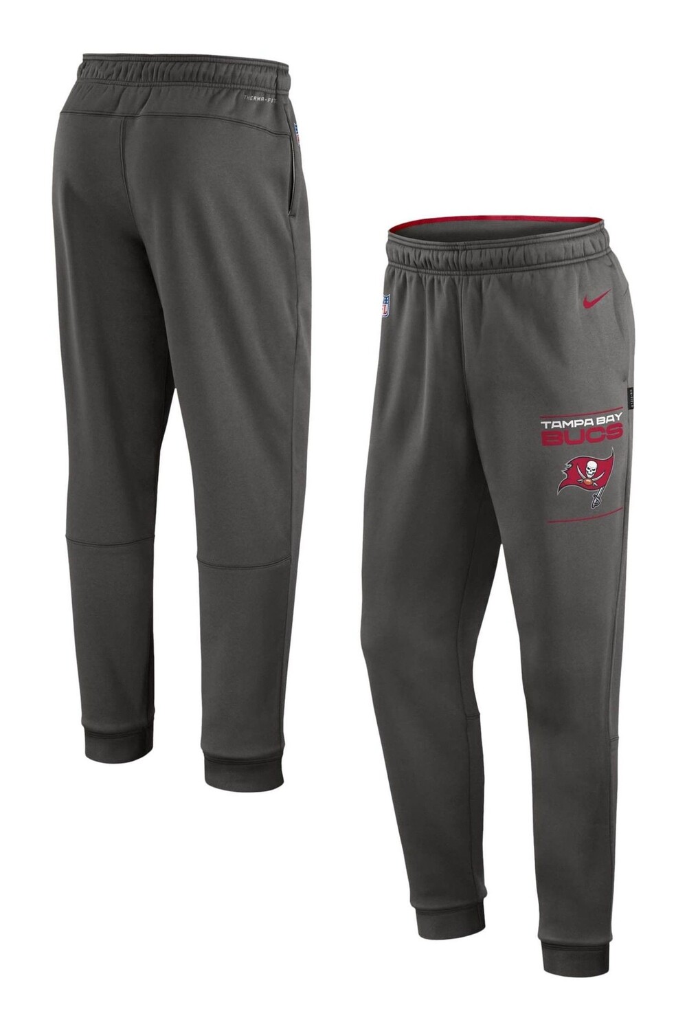 

Флисовые брюки Fanatics Tampa Bay с боковой стороной Nike Nike, серый