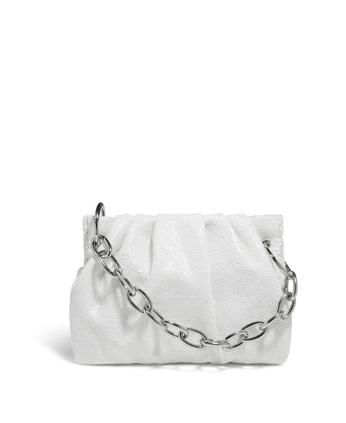 

Сумка-клатч HOW Chill в рамке House of Want, цвет White sequin