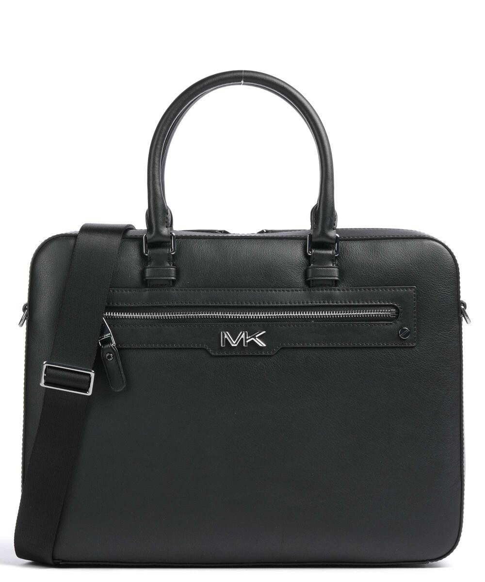 

Портфель 15 дюймов из воловьей кожи Michael Kors, черный