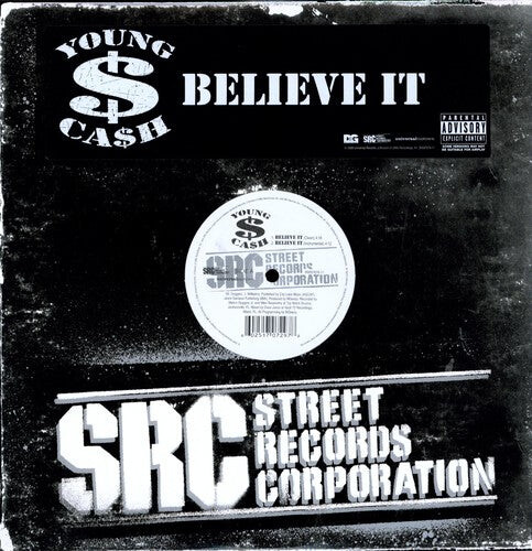 

Сингл 12" Young Cash: Believe It (x4)