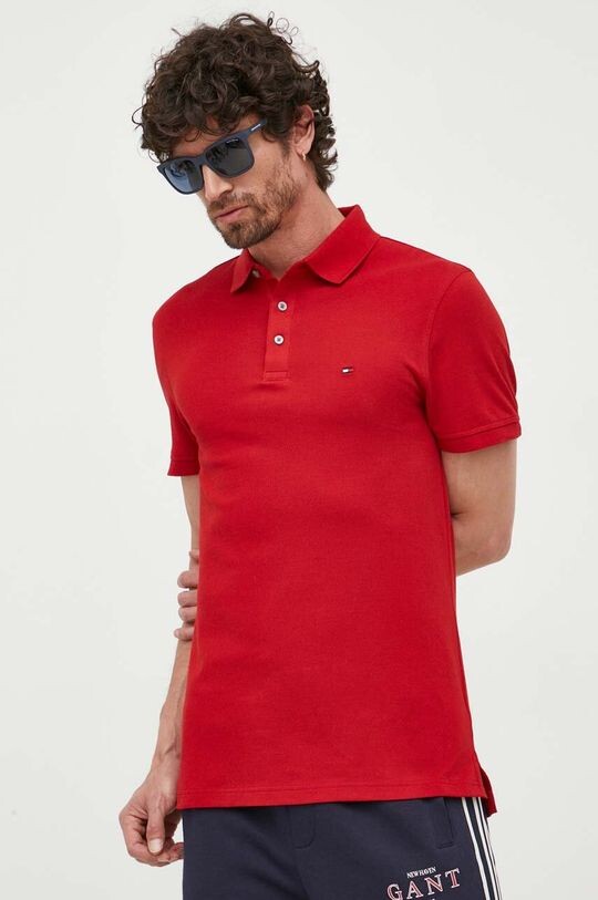 

Рубашка поло Tommy Hilfiger, красный