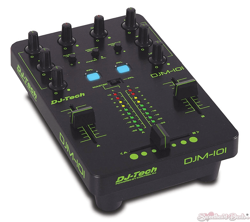 DJ-Контроллер DJ-Tech DJM101 dj станции комплекты контроллеры gemini mdj 500