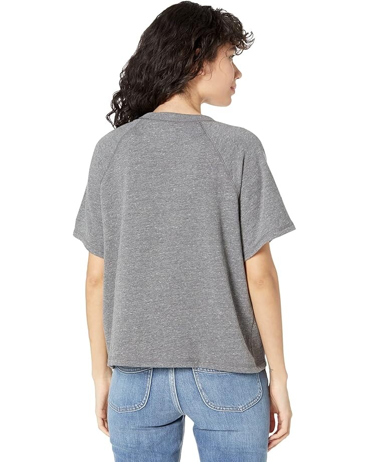 

Футболка Madewell MWL Raglan Tee, цвет Heather Storm