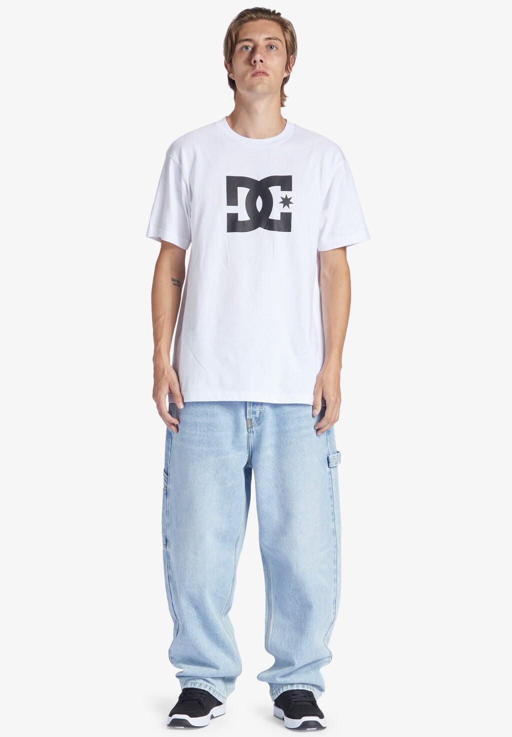 

Джинсы Baggy WORKER BAGGY KVAW DC Shoes, светлый индиго