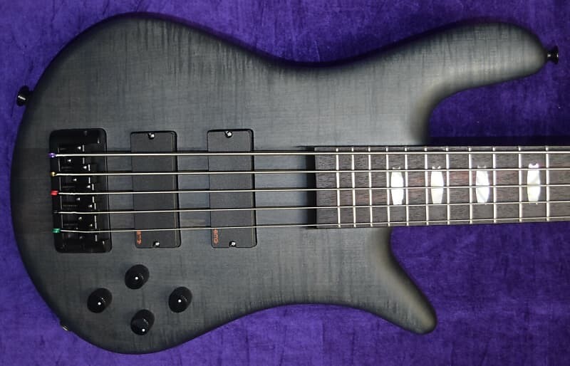 

Басс гитара Spector Euro 5LX, Trans Black Stain Matte w/ Rosewood
