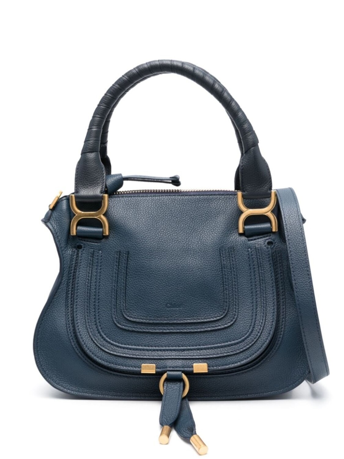 

Chloé сумка-тоут Marcie Double Carry, синий