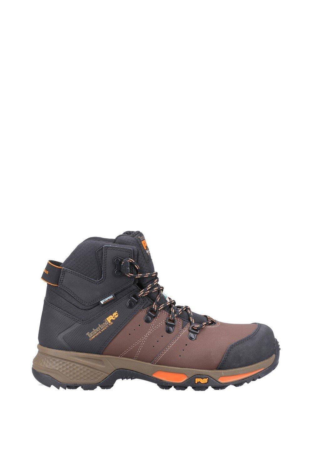 Рабочие ботинки с композитным безопасным носком Switchback Timberland Pro, коричневый
