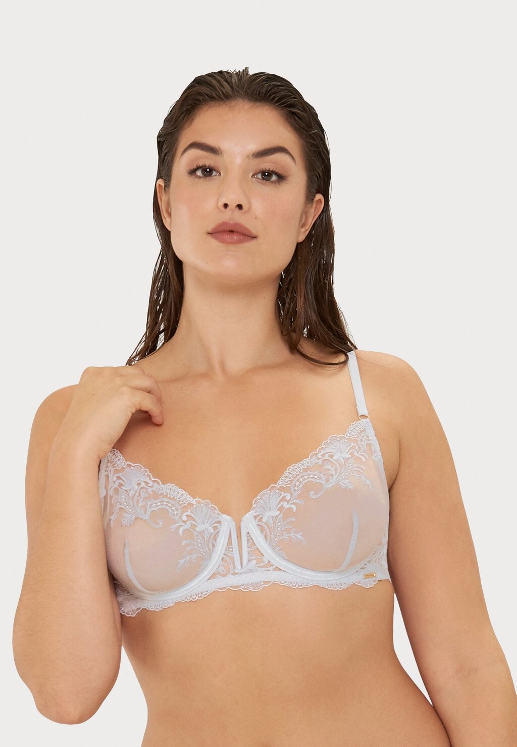 

Бюстгальтер на косточках Bluebella, белый