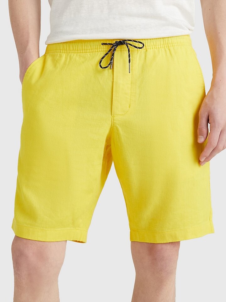 

Твердые льняные шорты свободного кроя Tommy Hilfiger