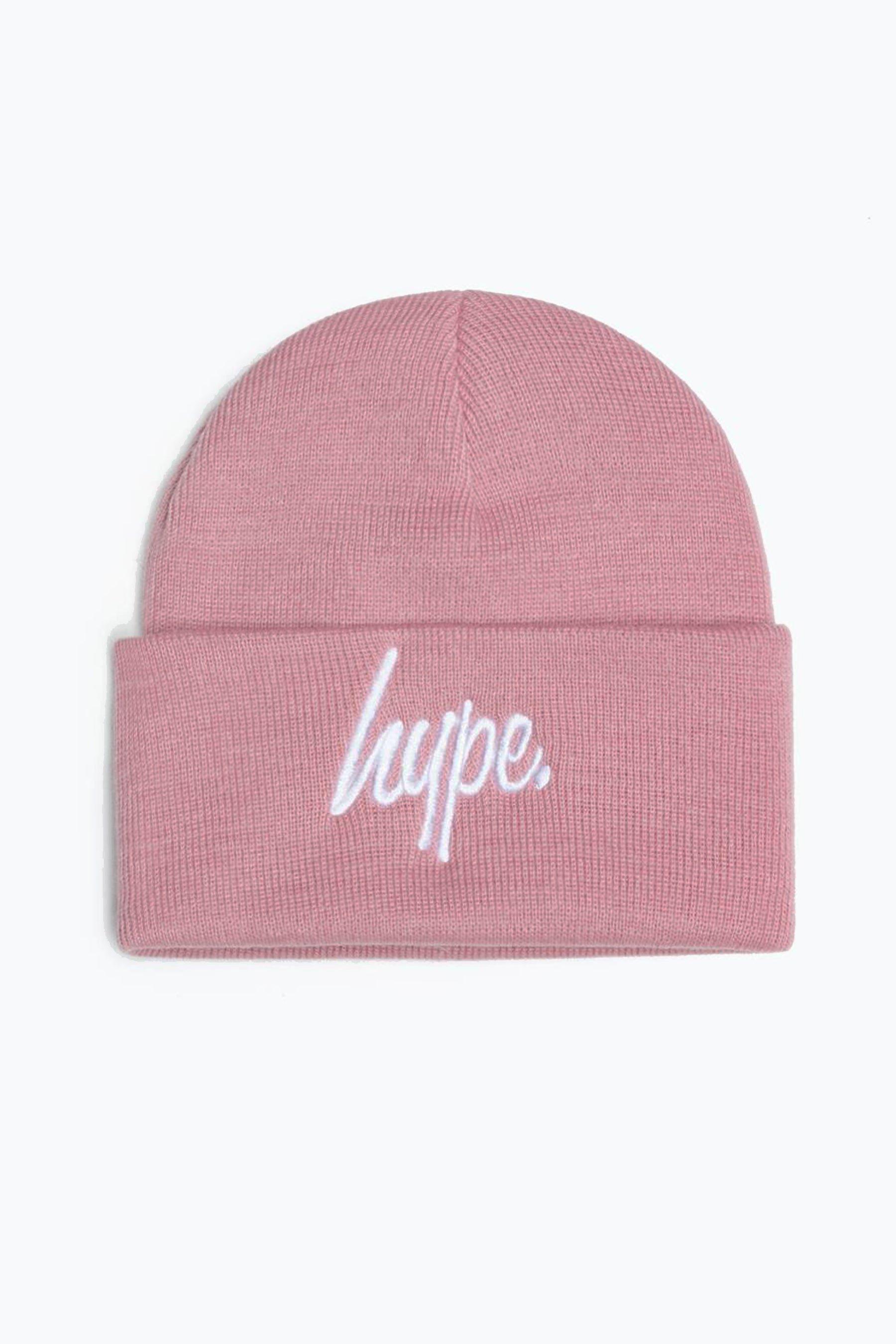 цена Желтая шапка с надписью Hype, розовый