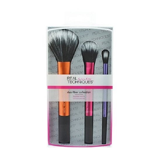 

Набор кистей, 3 шт. Real Techniques, Duo c- Fiber Collection