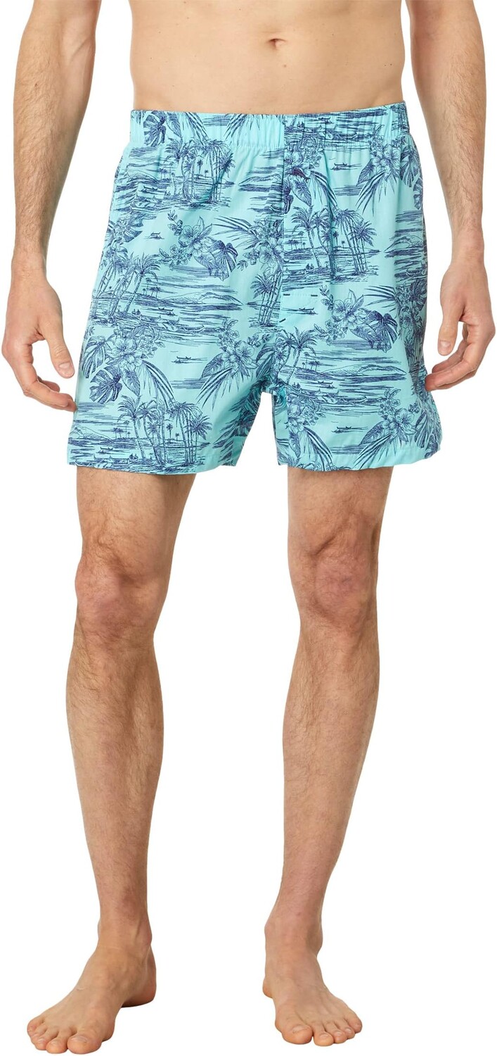 

Хлопковые боксеры Tommy Bahama, цвет White Fronds