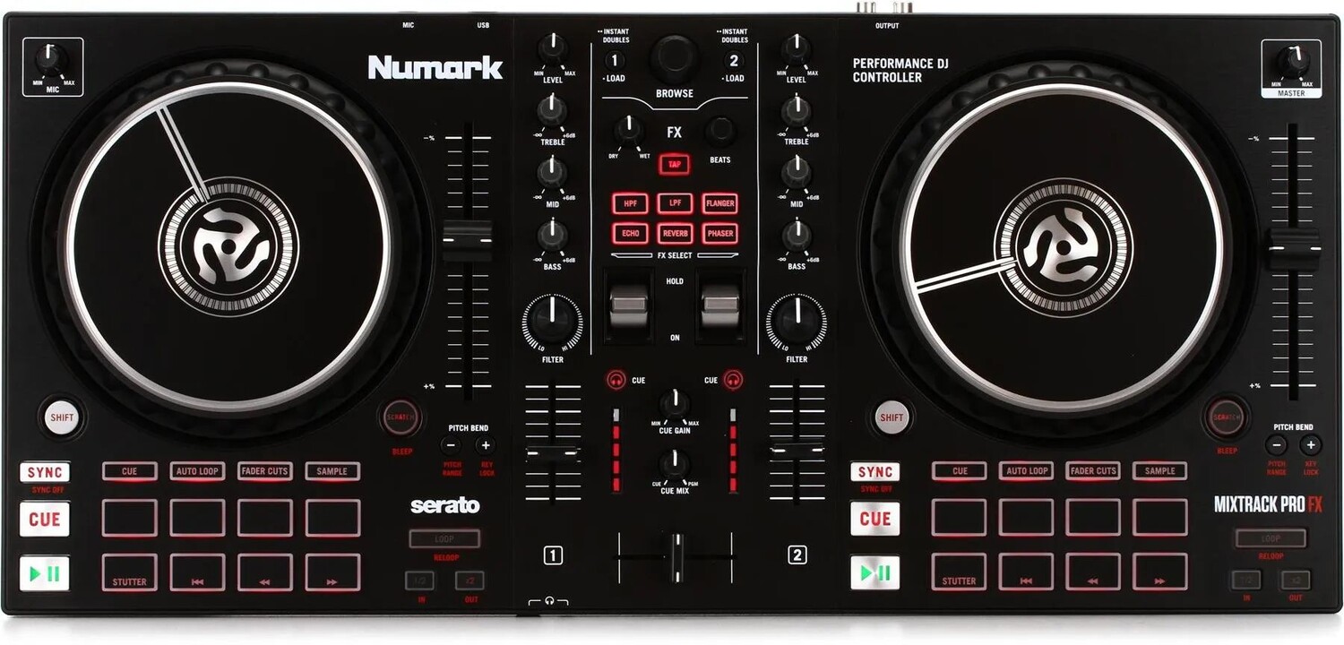 

2-канальный DJ-контроллер Numark Mixtrack Pro FX