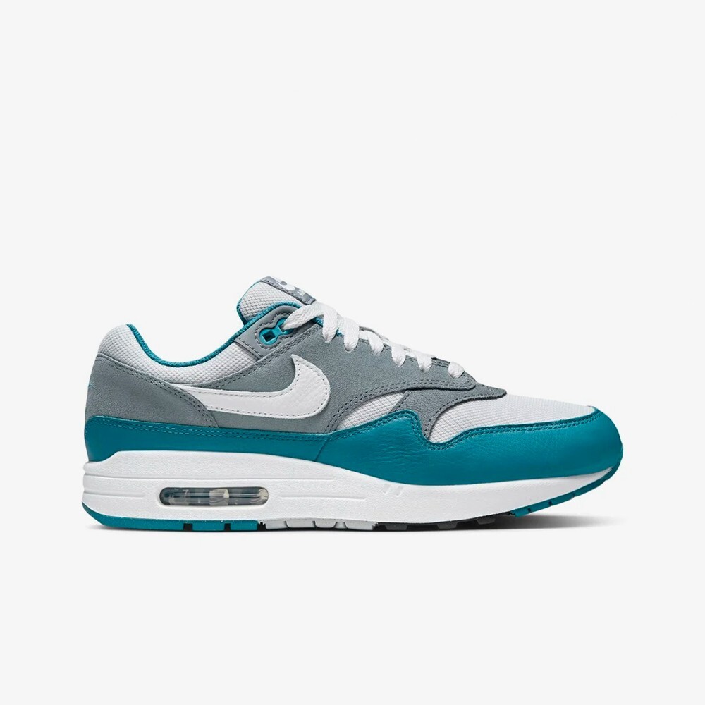 

Кроссовки Air Max 1 'Noise Aqua and Cool Grey' Nike, серый
