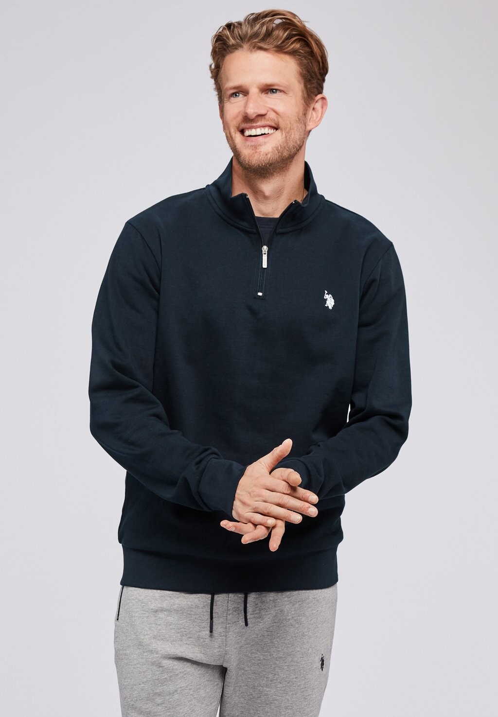

Свитшот U.S. Polo Assn., цвет dark sapphire