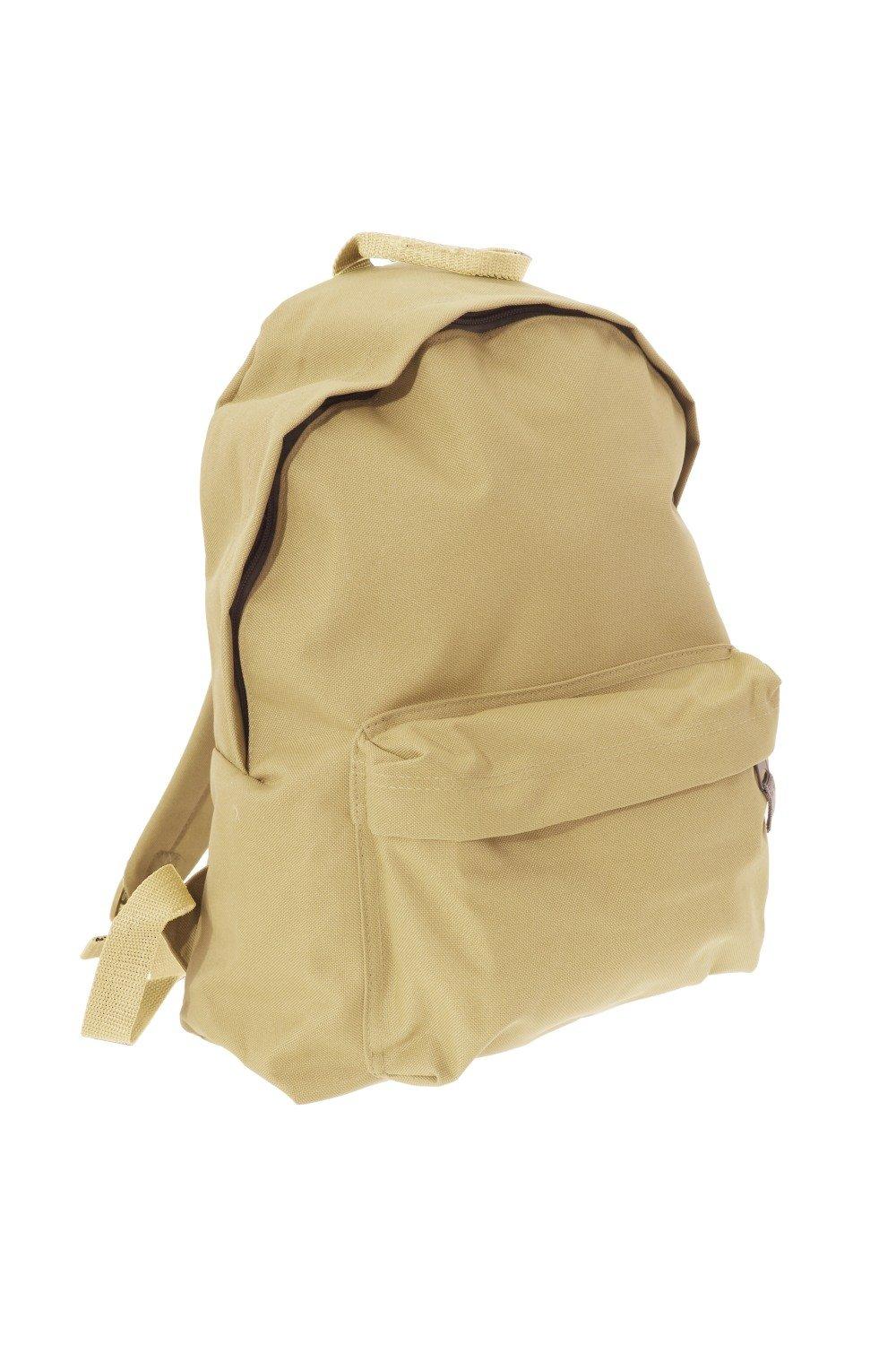 Модный рюкзак / рюкзак (18 литров) Bagbase, коричневый