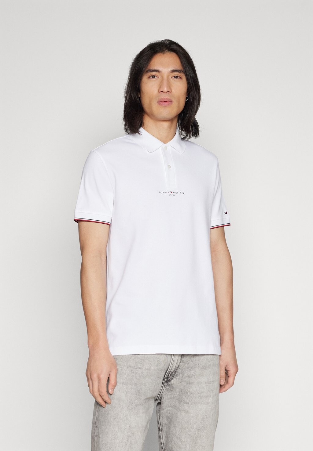 

Рубашка поло Tommy Hilfiger, белый