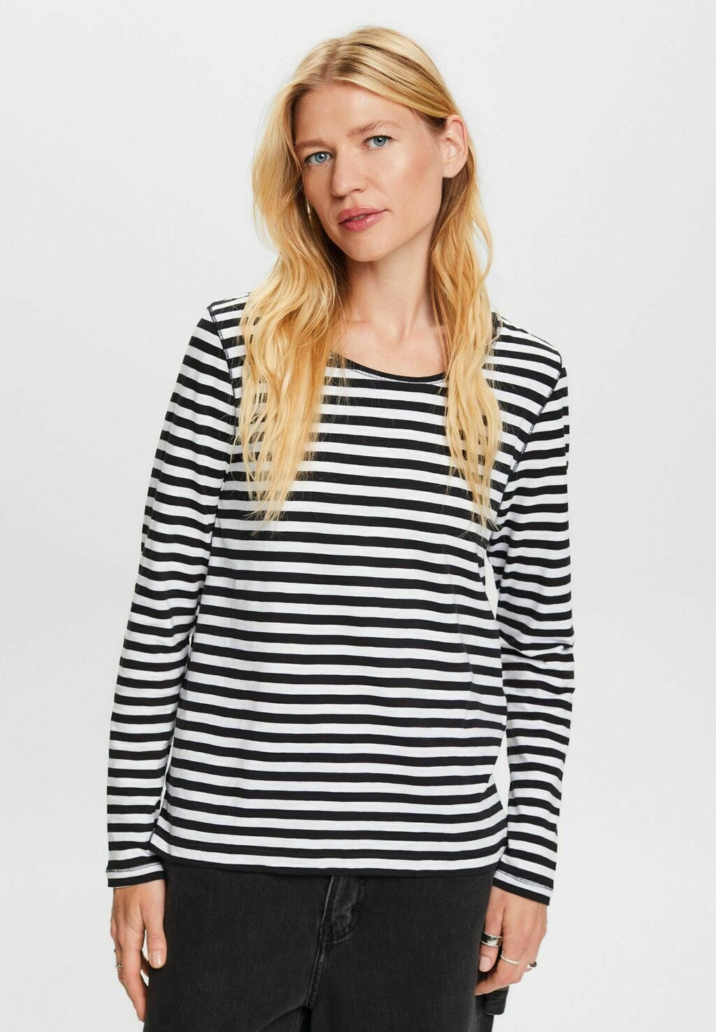 

Рубашка с длинным рукавом Esprit, черный