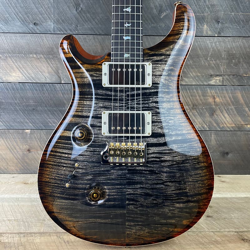 

Электрогитара PRS Custom 24 Lefty Wood Library 58/15lt Flame Maple 10 Top Torrefied Maple Neck Brazilian FB - Burnt Maple Leaf 356128