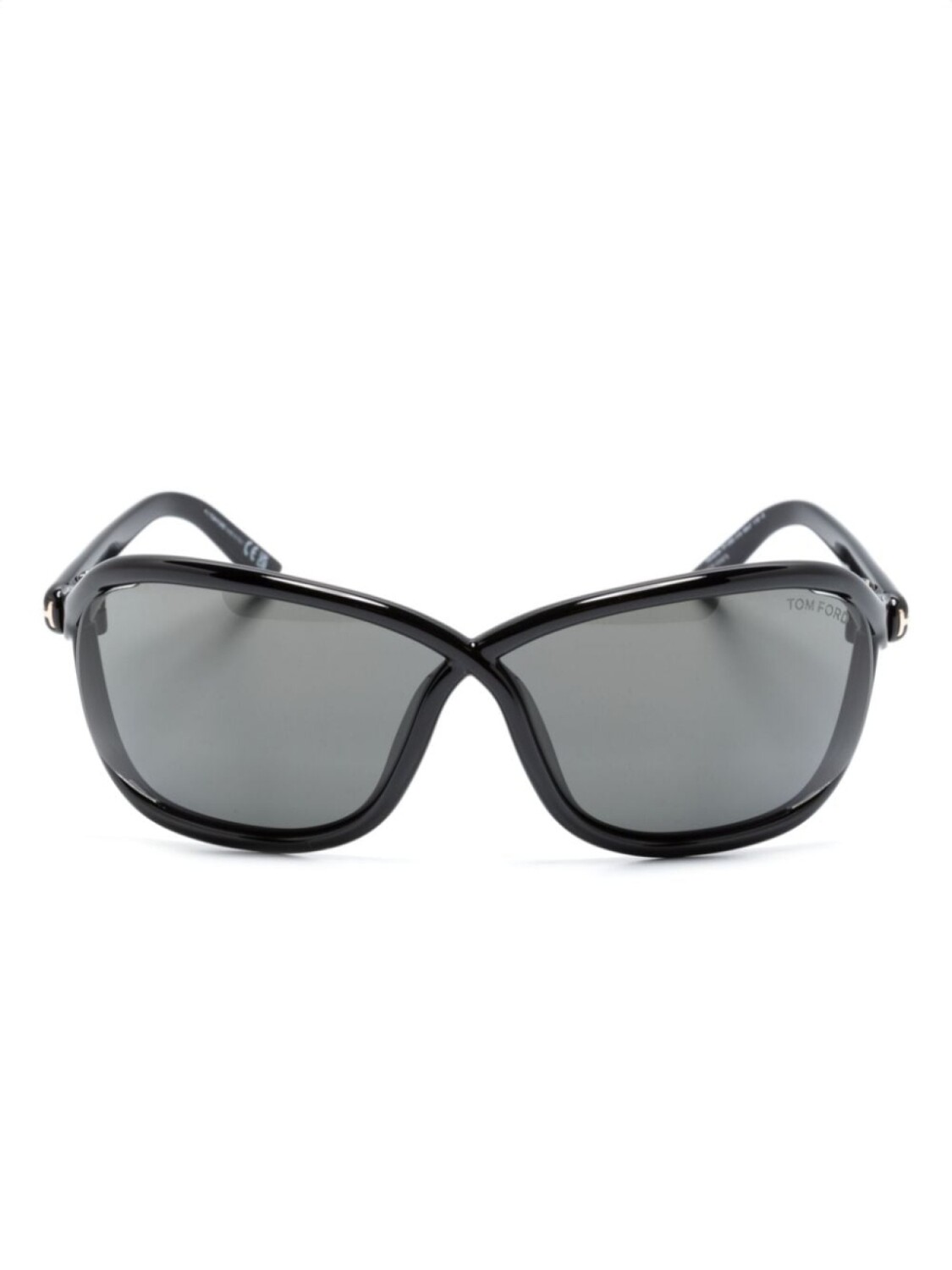 

TOM FORD Eyewear солнцезащитные очки Bettina в оправе 'бабочка', черный