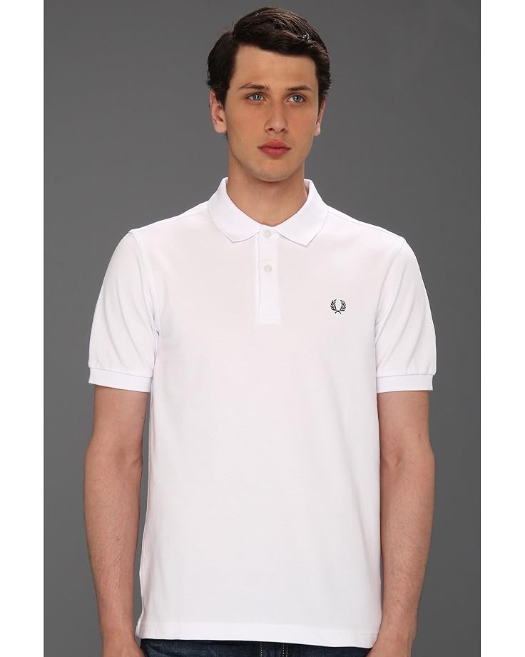 Поло Fred Perry Slim Fit Solid Plain, белый