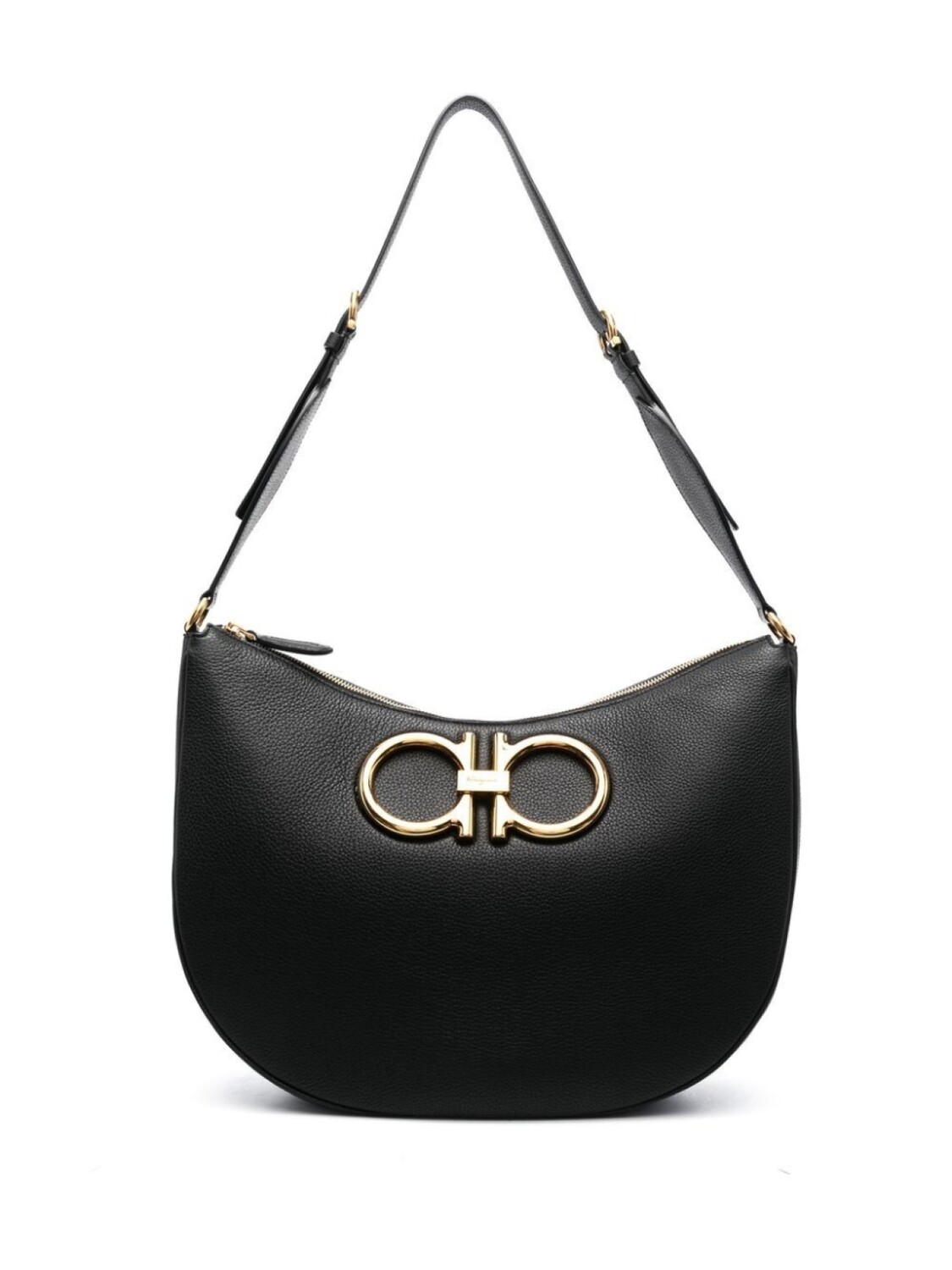 

Ferragamo сумка на плечо Maxi G Hobo, черный