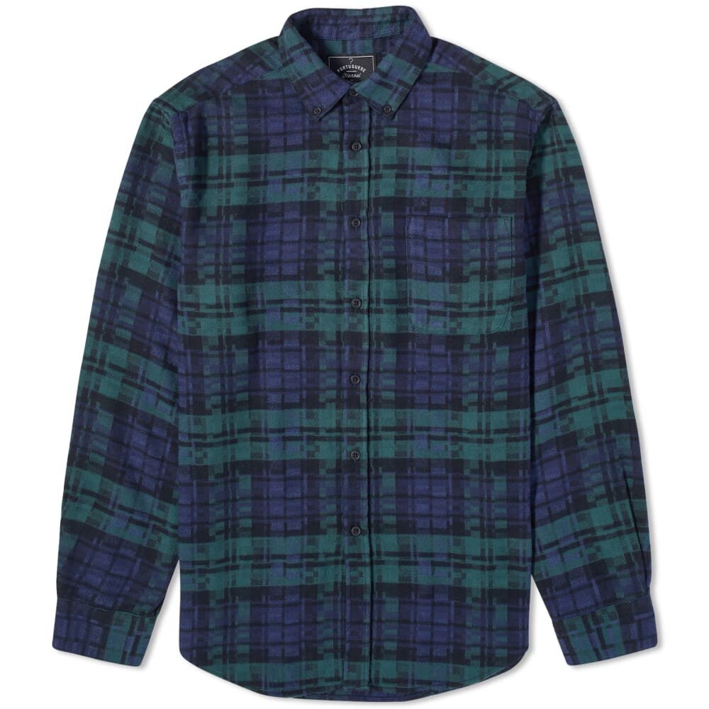 

Portuguese Flannel Рубашка на пуговицах в клетку Sh