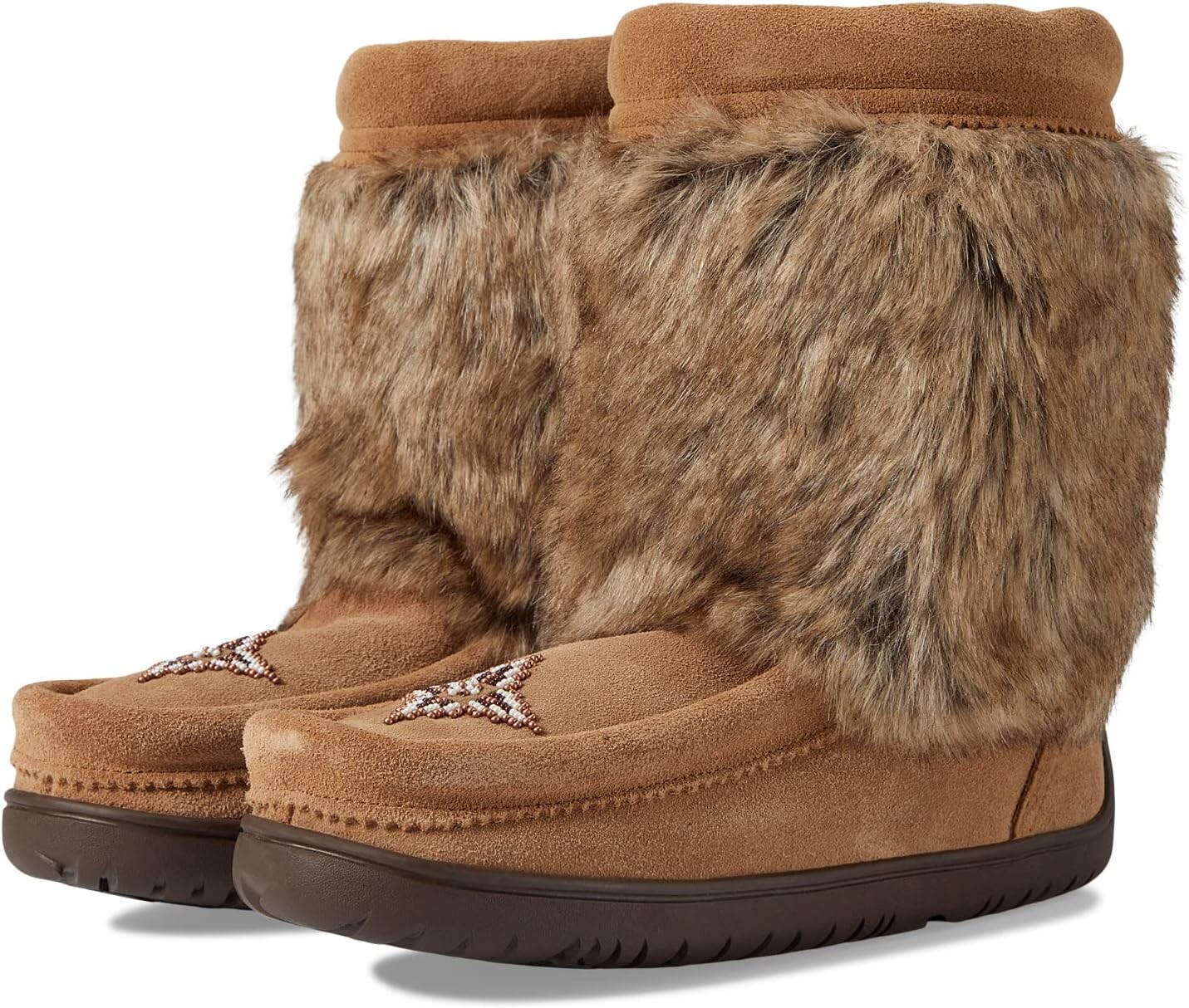 

Сапоги WP Half Manitobah Mukluks, цвет Oak/Chene Suede 2